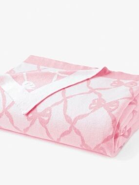 LoveShackFancy Bow Throw Blanket